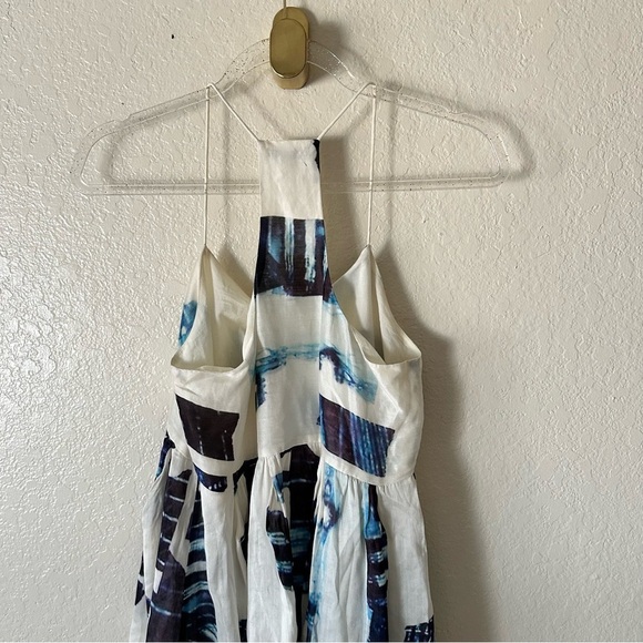 Tibi Pleated Camisole Peplum Racerback Blouse size 2 - Picture 10 of 14